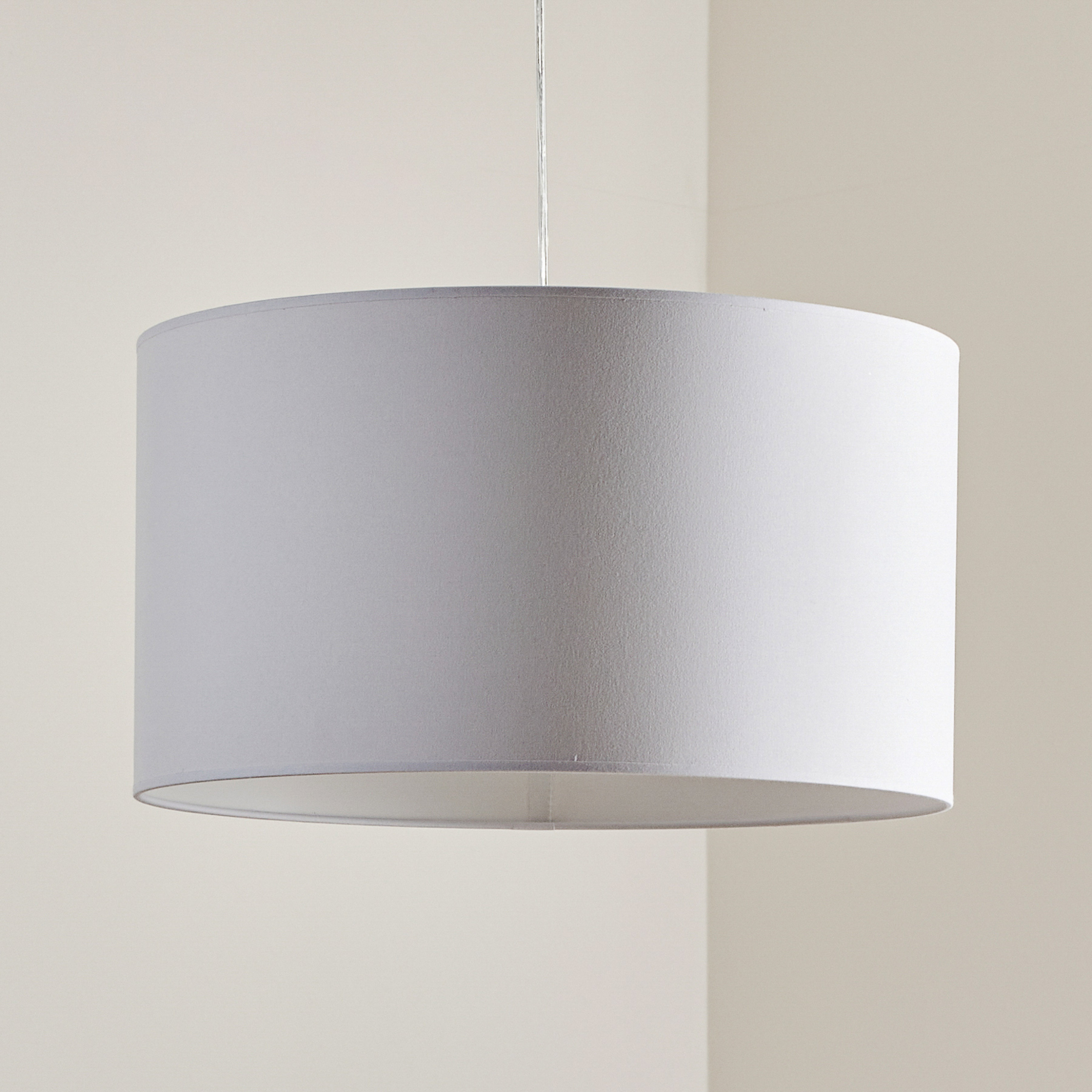 Hängeleuchte Roller, weiß, Ø 45 cm
