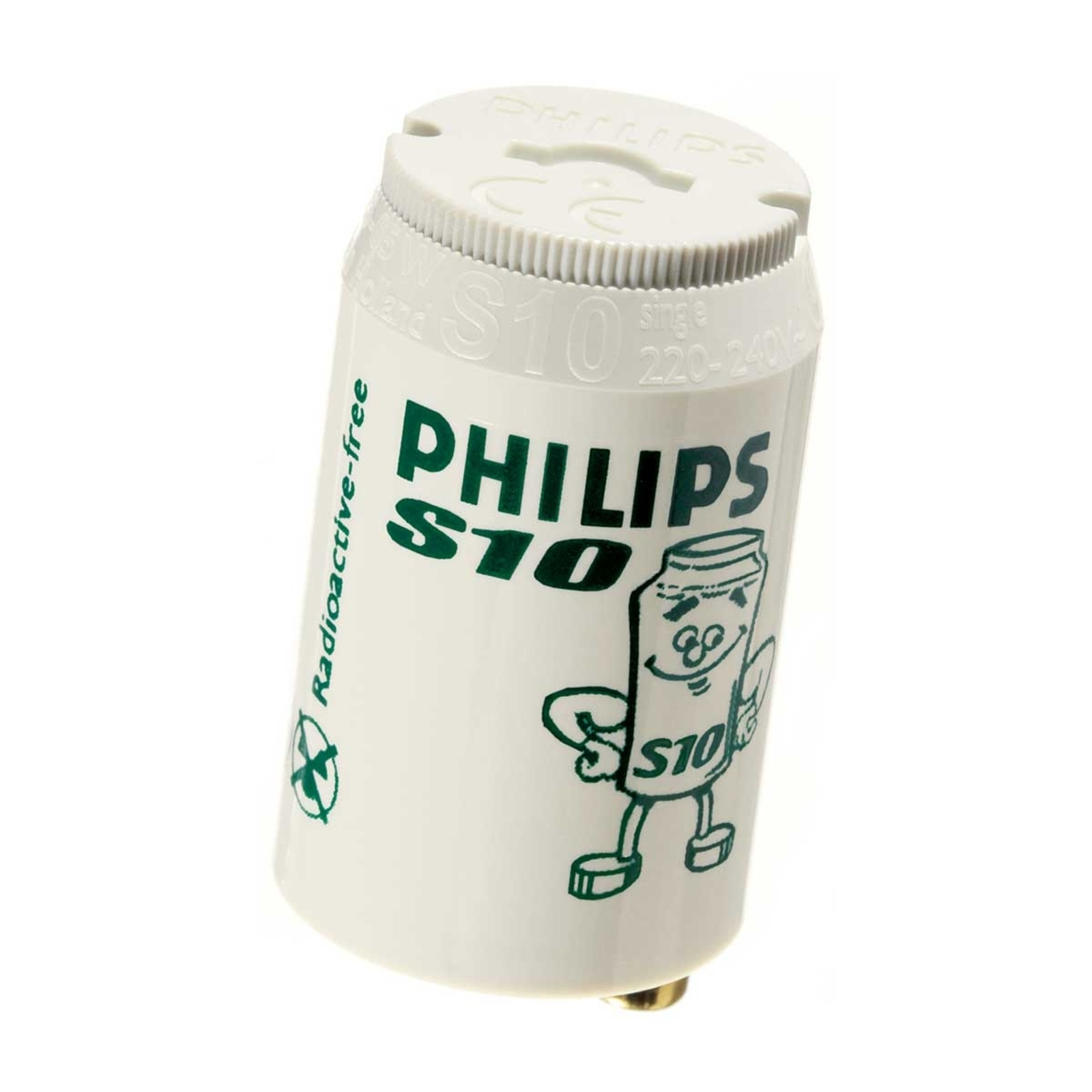 10 StückStarter Philips S10 für Leuchtstoffröhren von 4-65 Watt NEU 