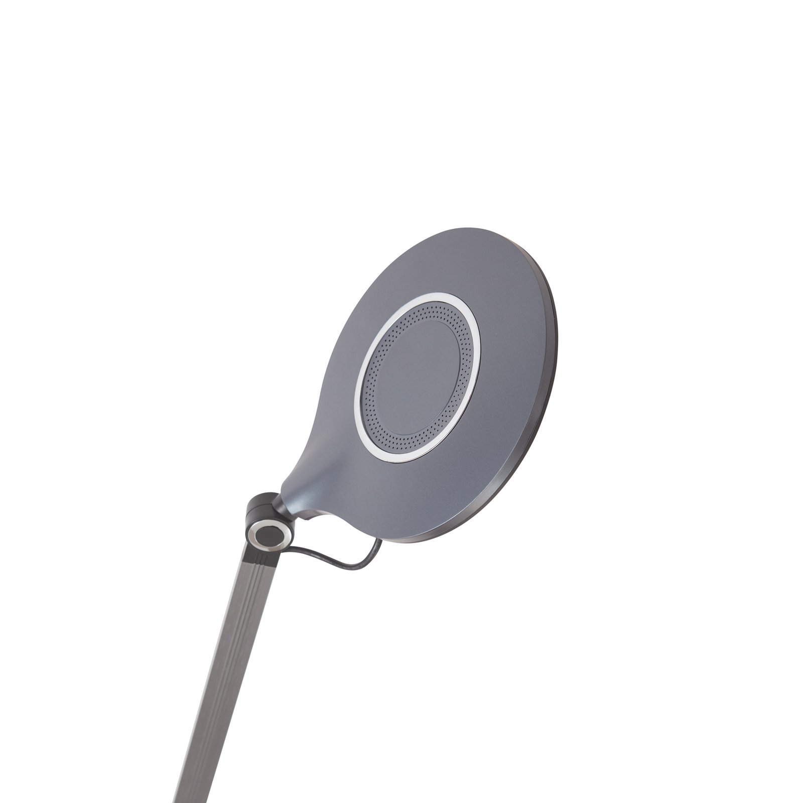 Lindby LED svietidlo Nyxaris, sivé, kov, CCT, 52 cm