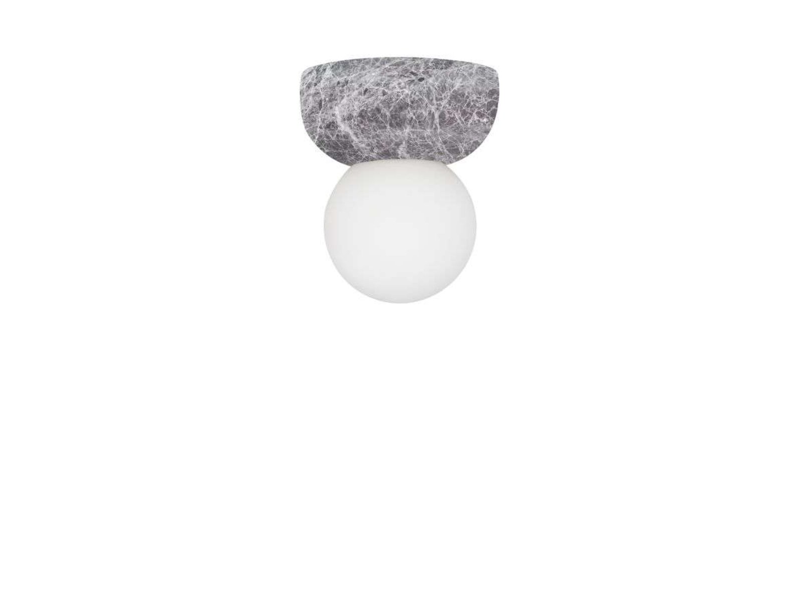 Torrano Aplique de Pared/Lámpara de Techo IP44 Grey - Globen Lighting