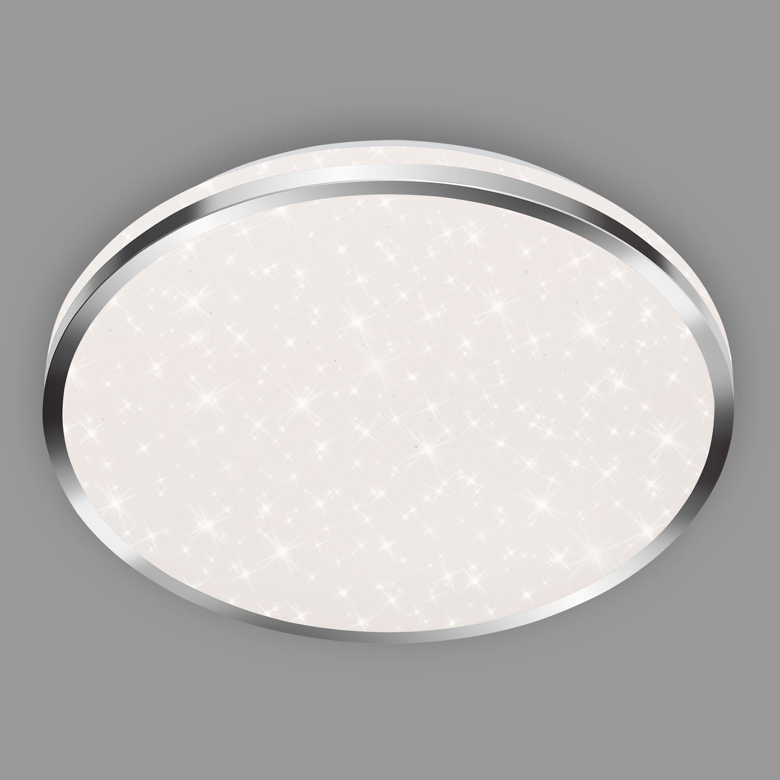 Plafoniera Acorus LED, IP44, decorazione a stella