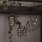 LED solar string lights Cage, 8-bulb