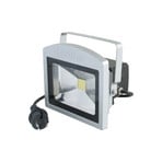 Foco LED recargable Benrath 20NB, luz emergencia, 19 cm de altura