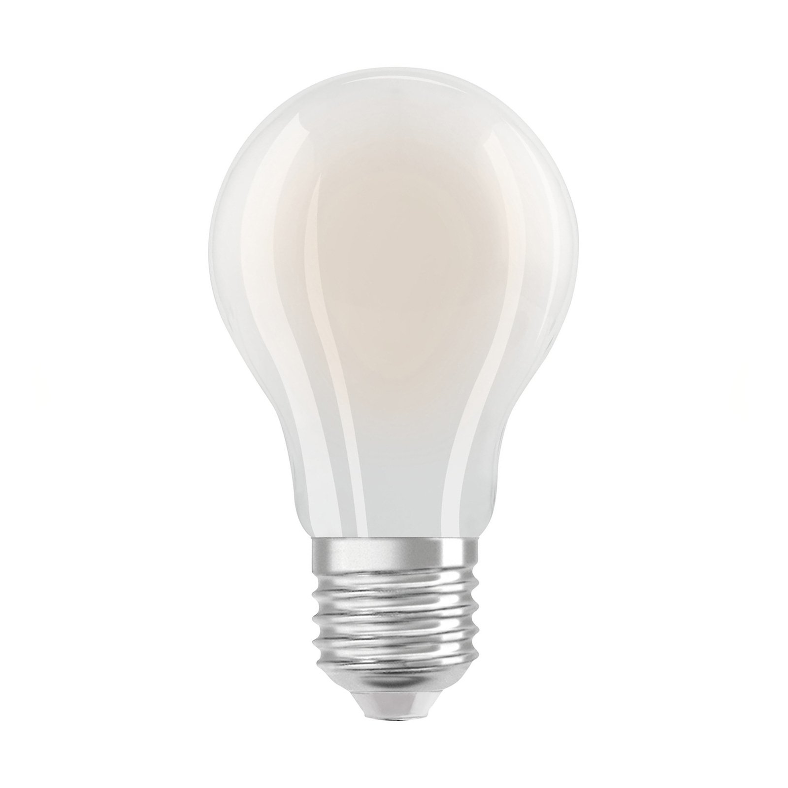 OSRAM LED-pære E27 3,8W matt 4,000K 806lm 2stk