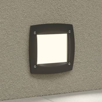 LED-Einbauleuchte Leti 100 Square schwarz 3W CCT