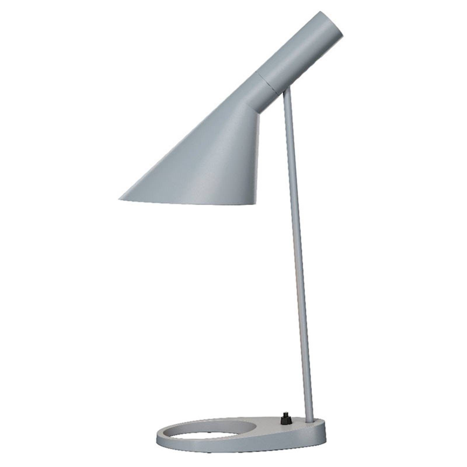 E-shop Louis Poulsen AJ – stolná lampa, svetlosivá