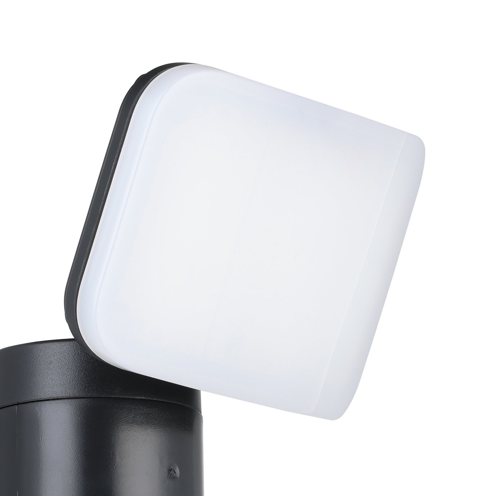 Lampada solare LED Casabas con sensore, nera