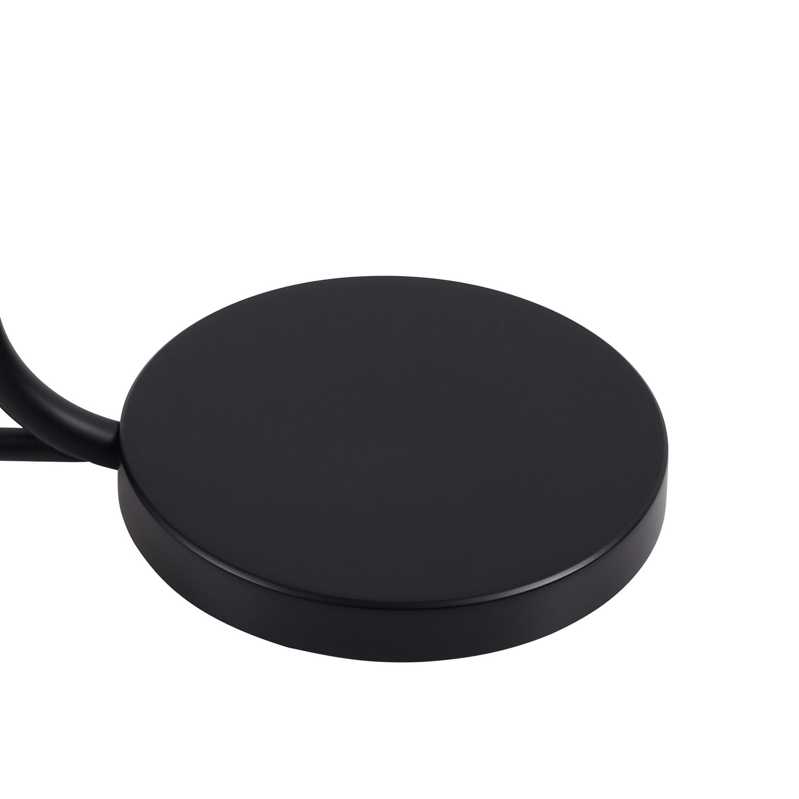 Oura bordlampe, svart, høyde 45 cm, jern, E14 - Nola