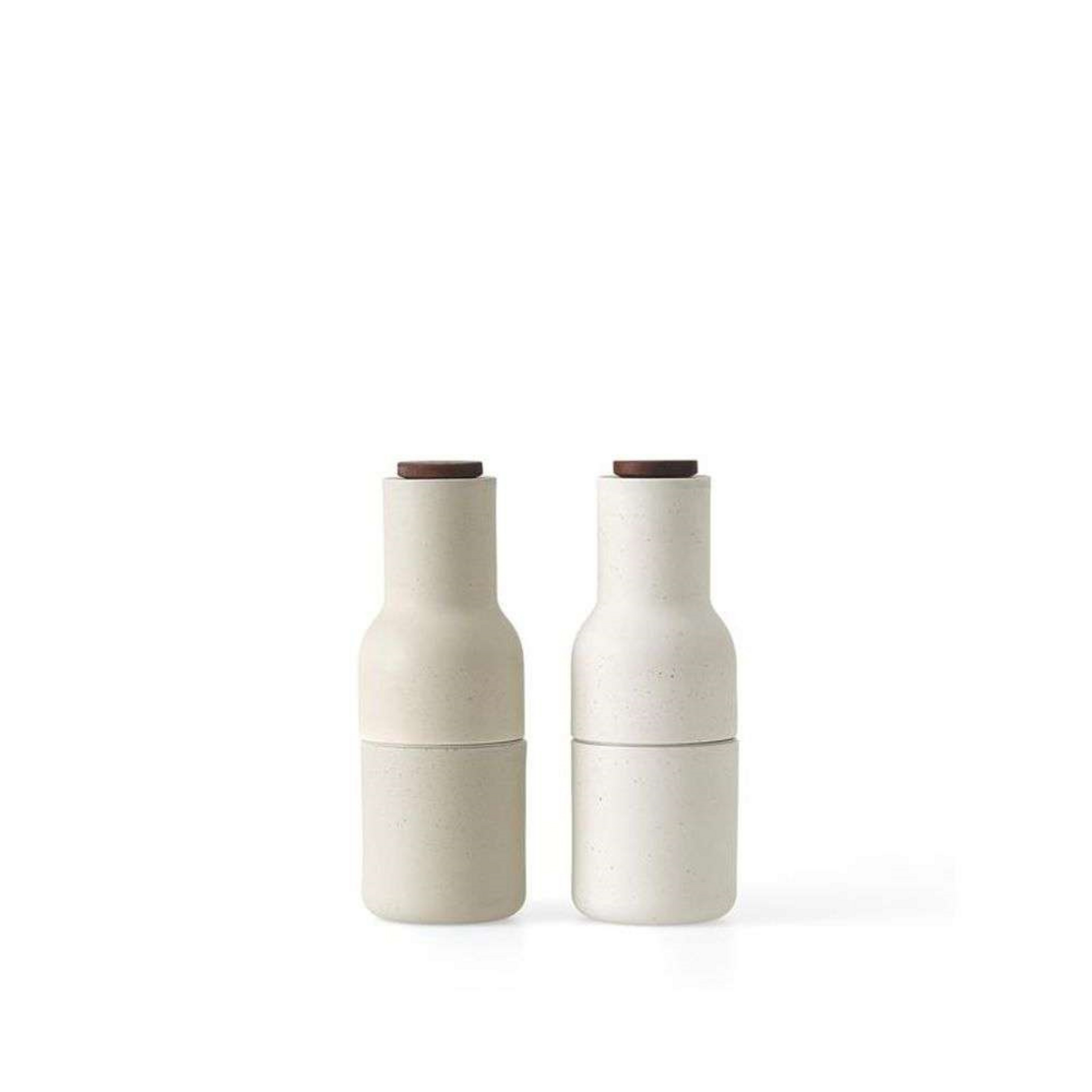 Bottle Gewürzmühle Ceramic Sand 2-pack - Audo Copenhagen