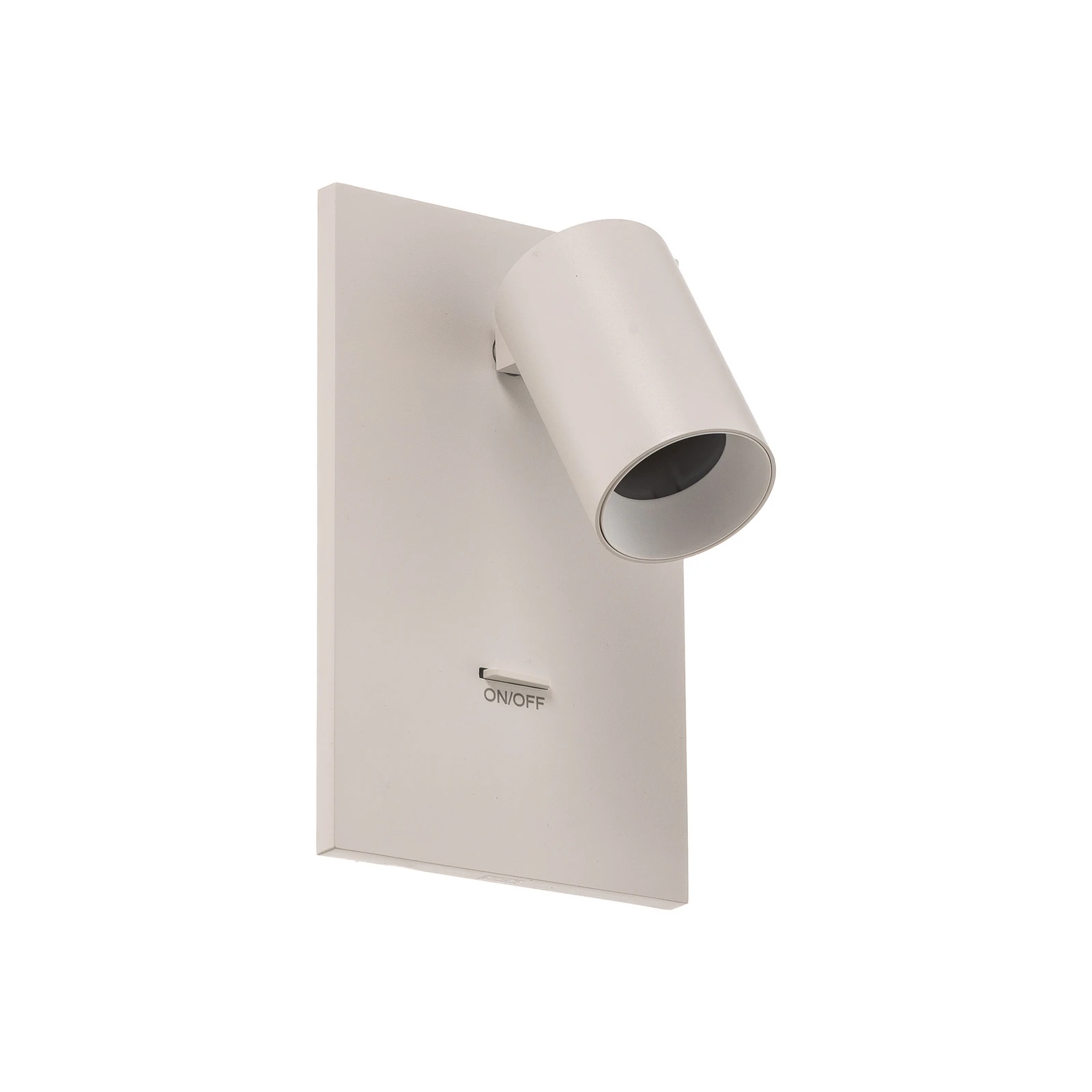 Arcchio bodovka Brinja, bílé, kovové, USB-C, vypínač, GU10