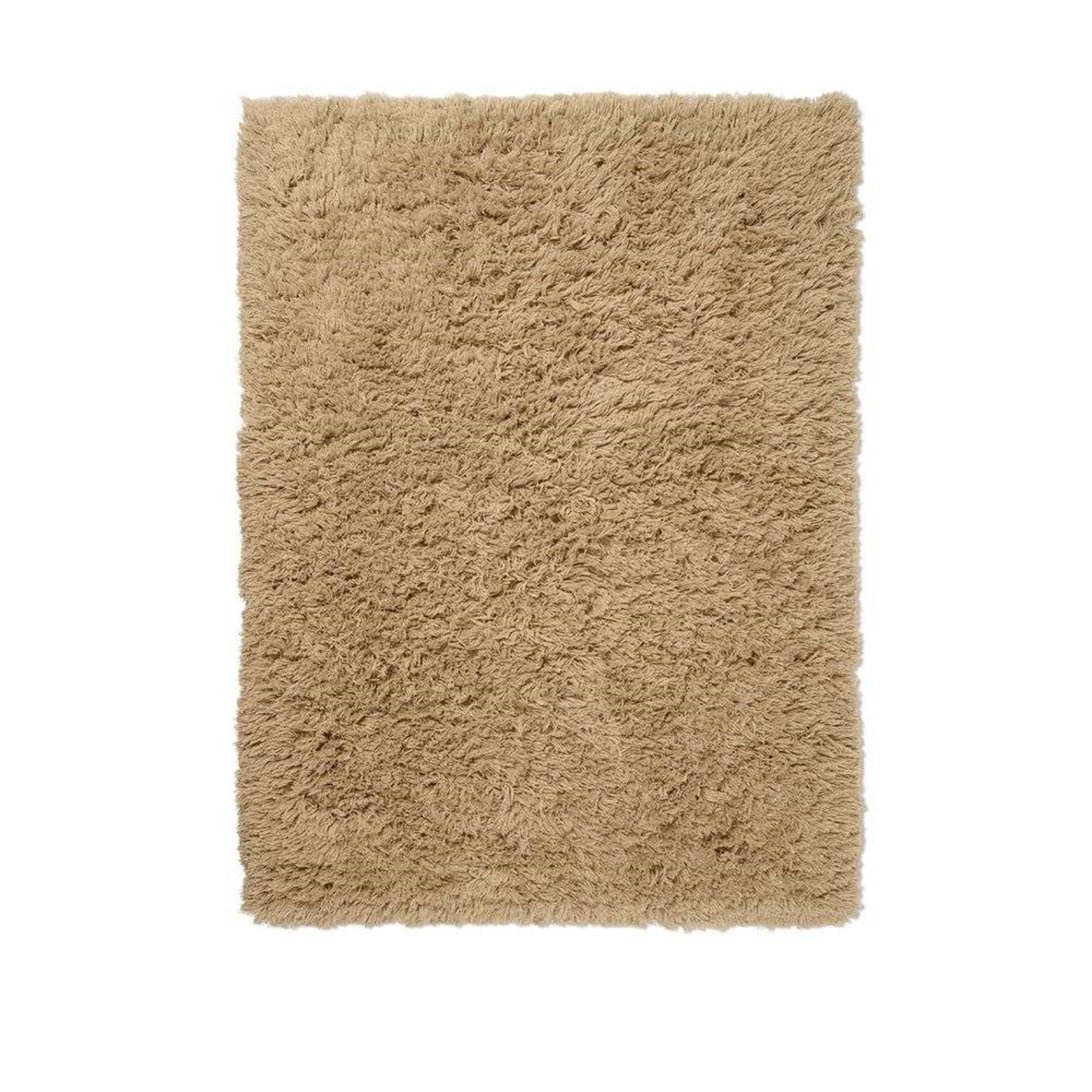 Meadow High Pile Rug L Light Sand - ferm LIVING