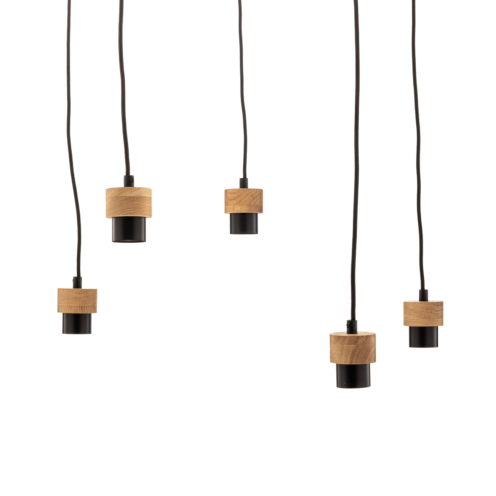 Envostar Merlo hanging light decentralised 5-bulb