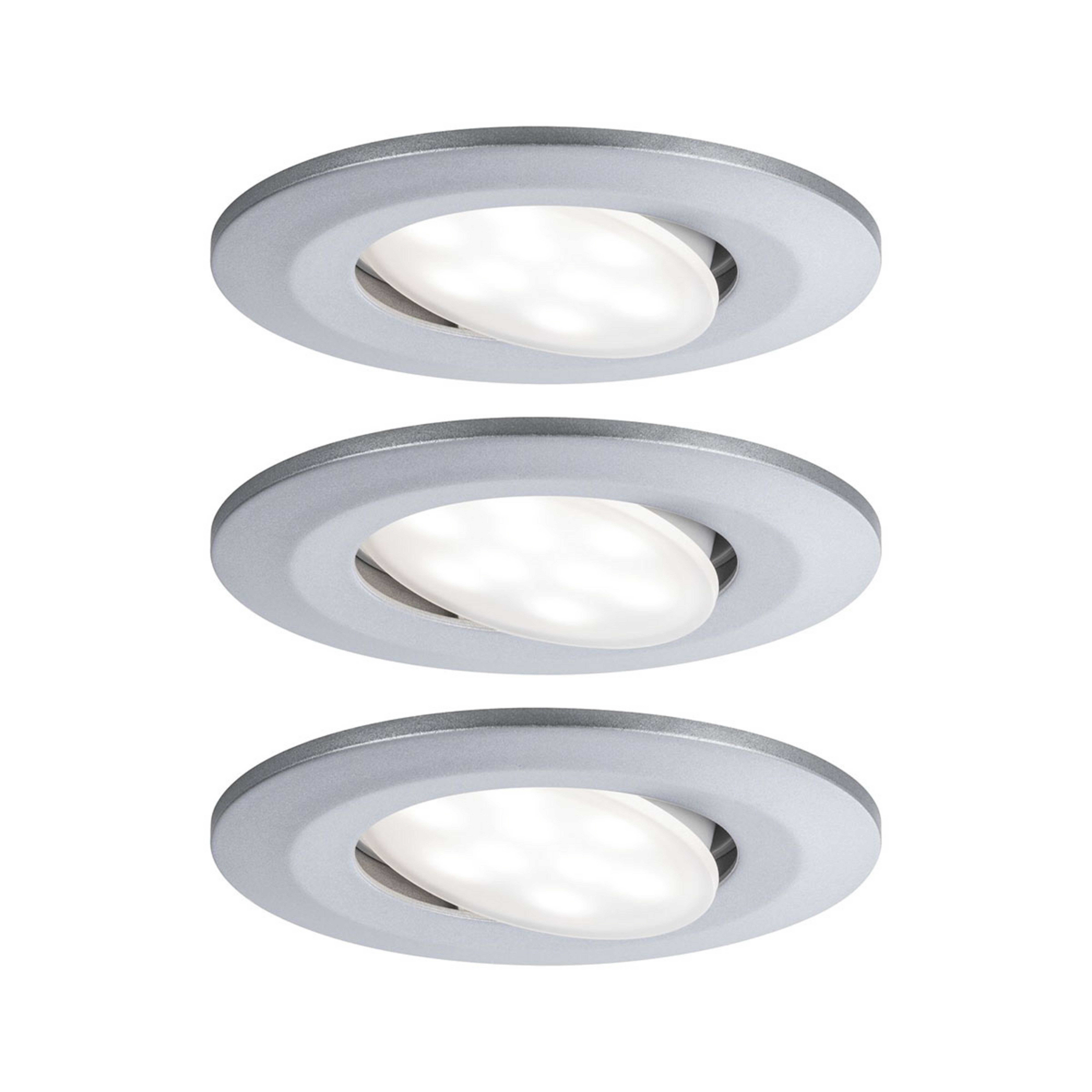 Paulmann Calla orientabile dim Ø9cm 840 3x cromo