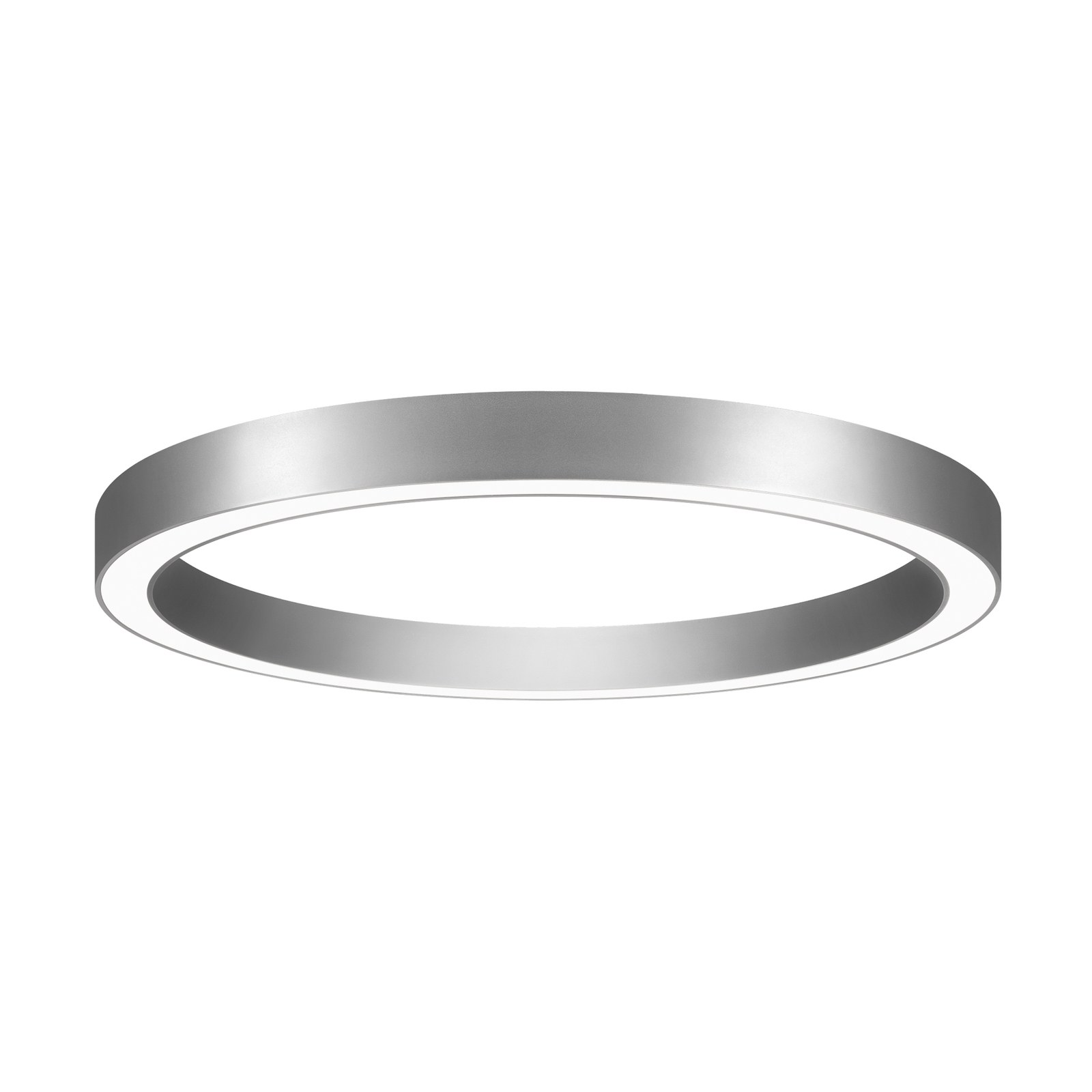 BRUMBERG Biro Circle Ring Ceiling Ø 75 cm DALI silver 4000 K