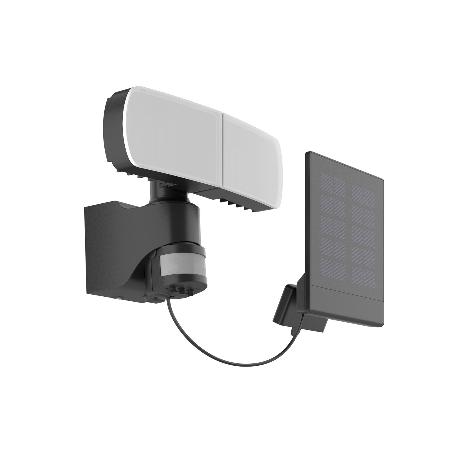 Lissano Solar Cell Wandlamp w/Sensor Black - Arcchio