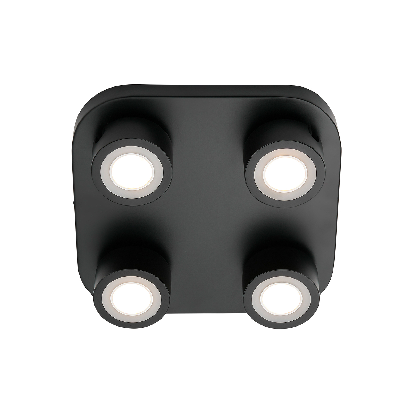 Clyde 4-Spot Plafonnier Black - Nordlux