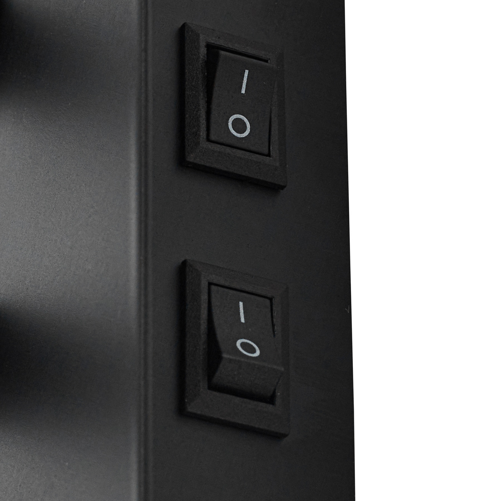 Lindby, applique murale Florens, noire, lampe de lecture LED, 23,5 cm