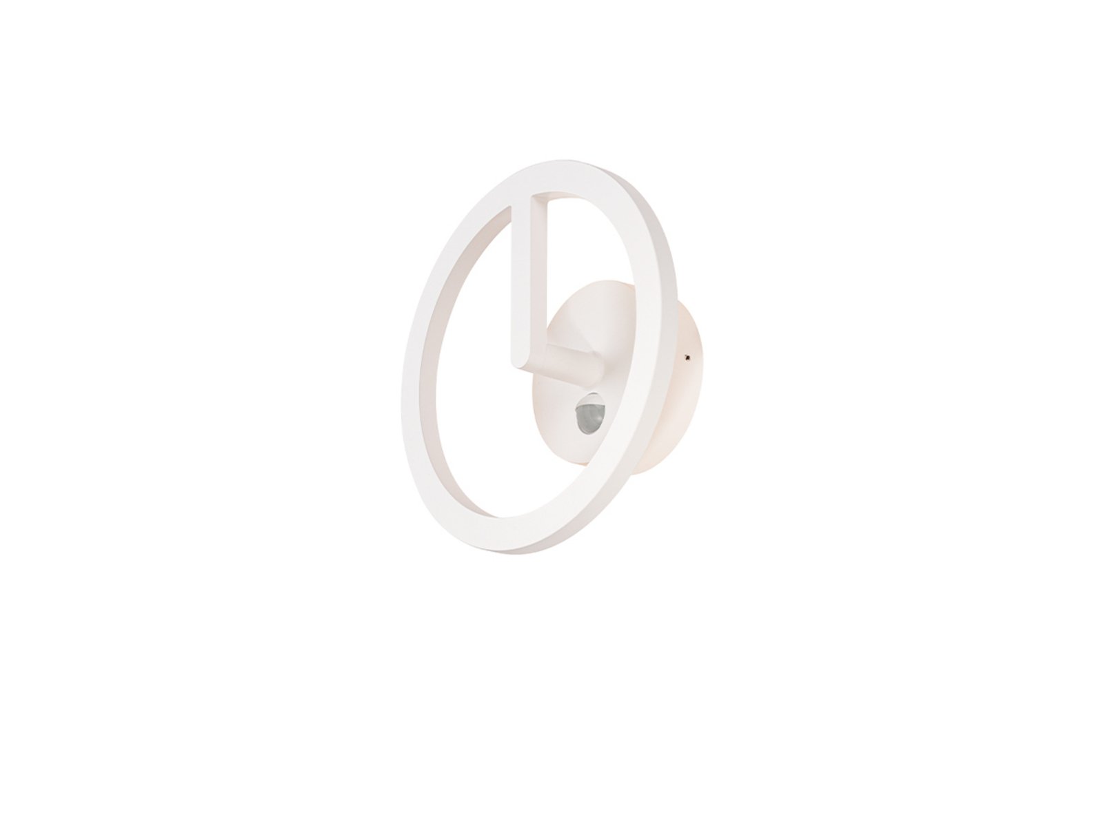 Q-Ring Vägglampa w/Sensor IP54 White - SLV