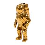 SELETTI Vase Cosmic Diner Starman, gold. H 28 cm, Porzellan