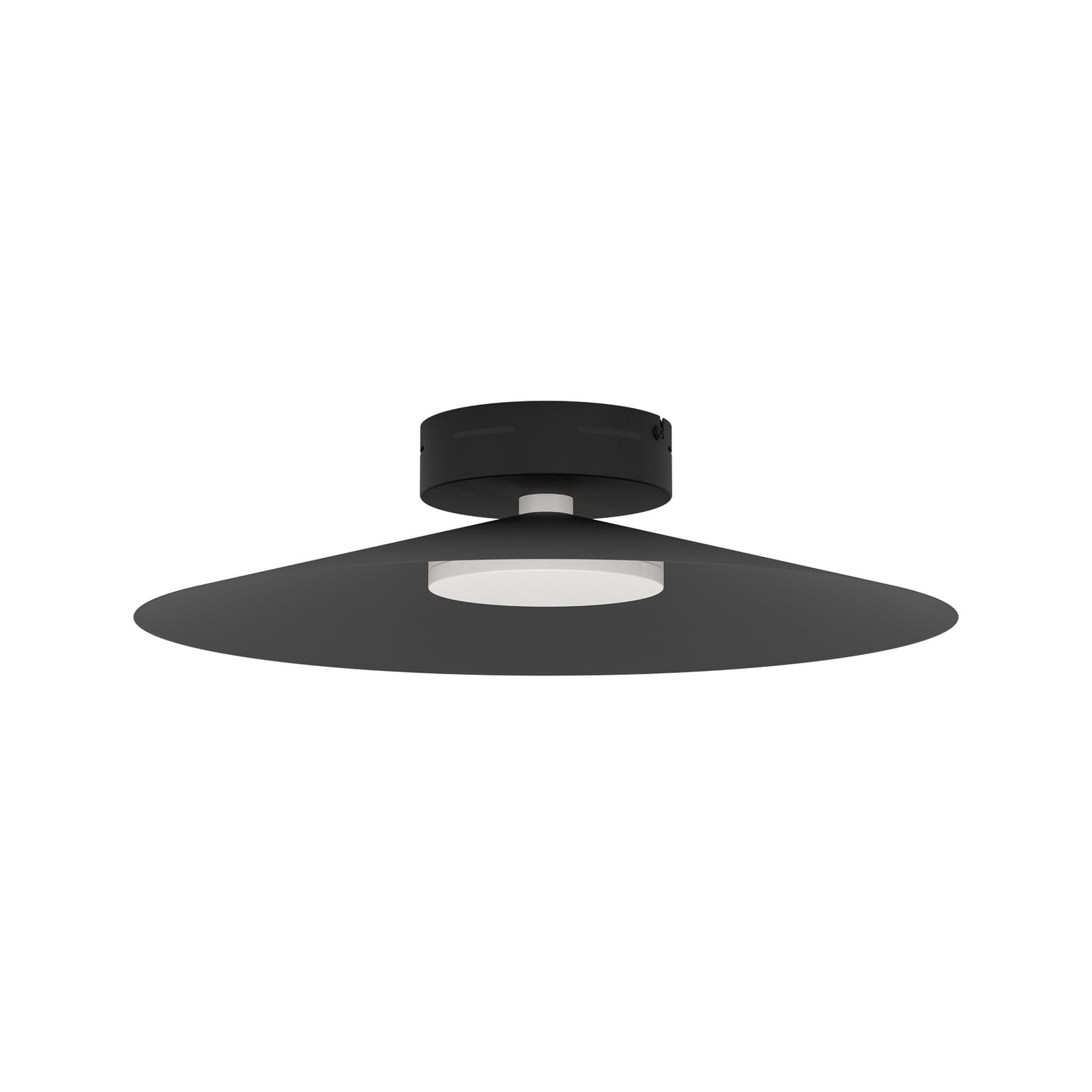 Stropné LED svetlo Conomavilla-Z, čierna Ø 45 cm CCT RGB Stropné LED svetlo Conomavilla-Z, čierna Ø 45 cm CCT RGB