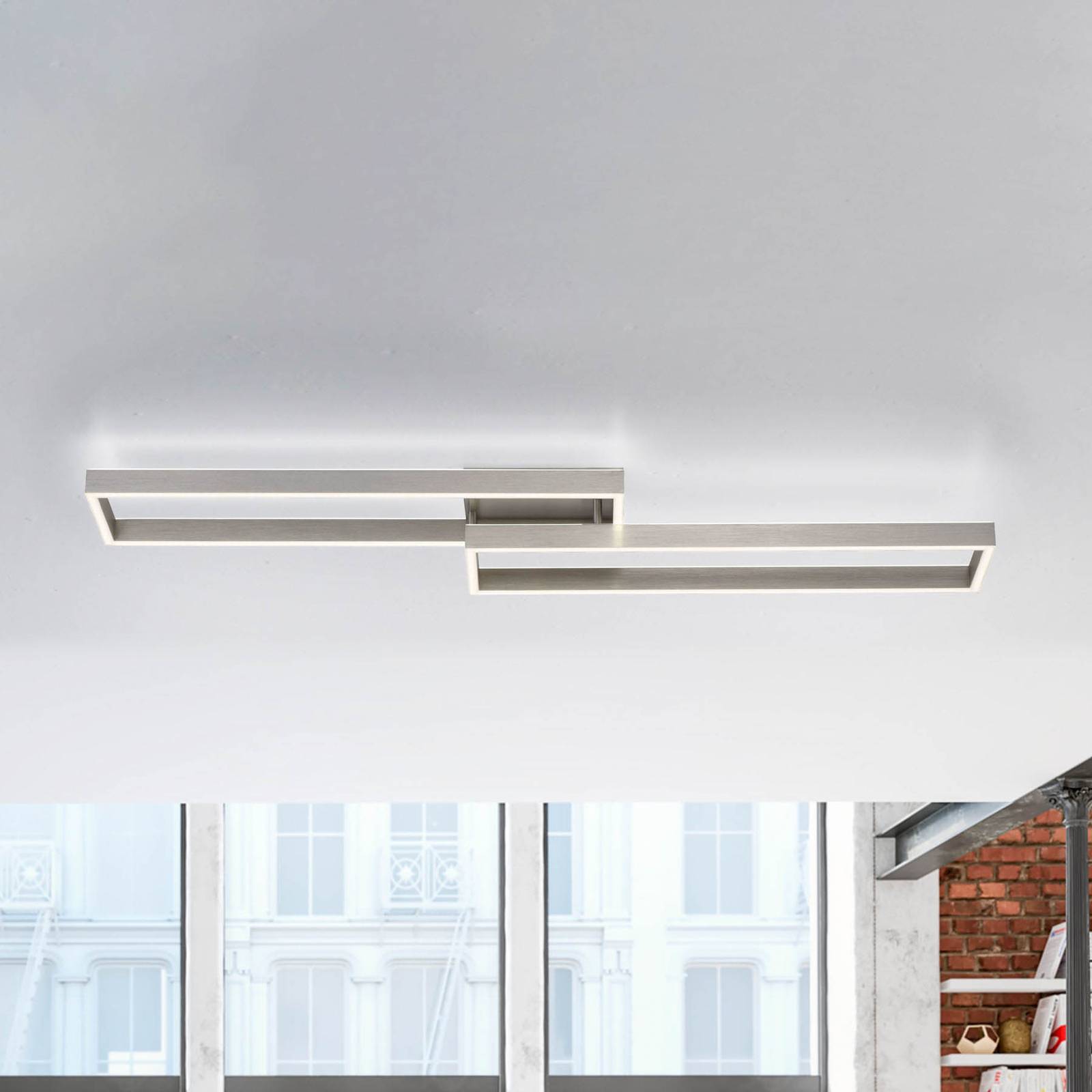 Paul Neuhaus Plafonnier LED Paan dimmable CCT mémoire