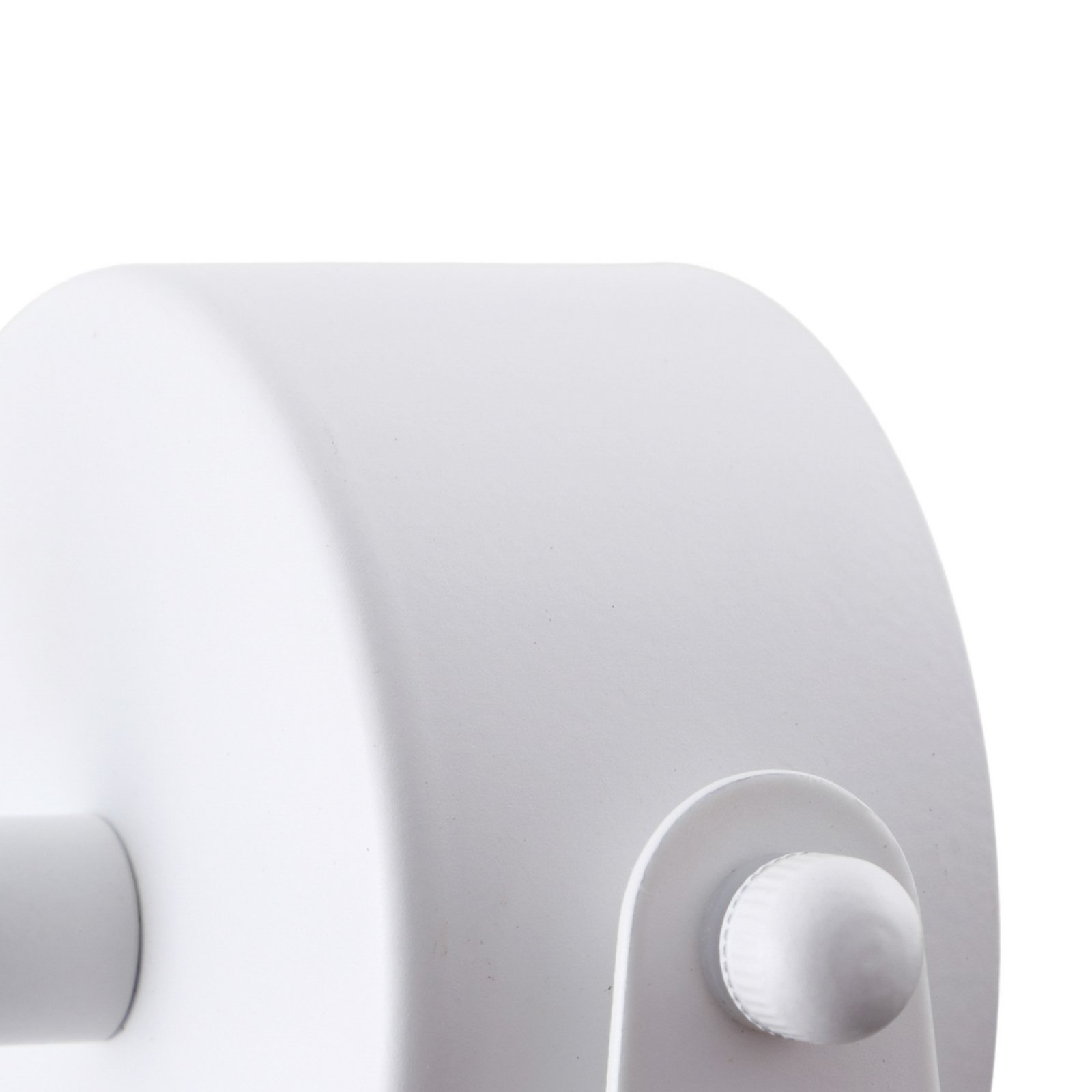 Lámpara de pinza Lindby Jyla, blanco mate, GX53