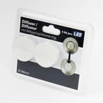 Diffuseur pour luminaires encastrables Attach Plus, Set de 6 pièces