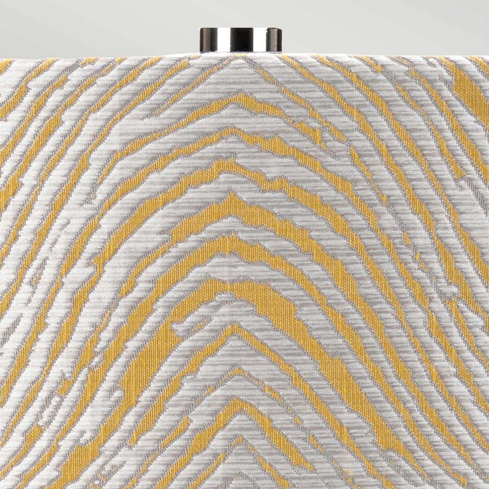 Elstead Lampă de masă Milo nichel-alb-alb/galben - Camera de zi / sufragerie - alb galben nichel - Ceramică
