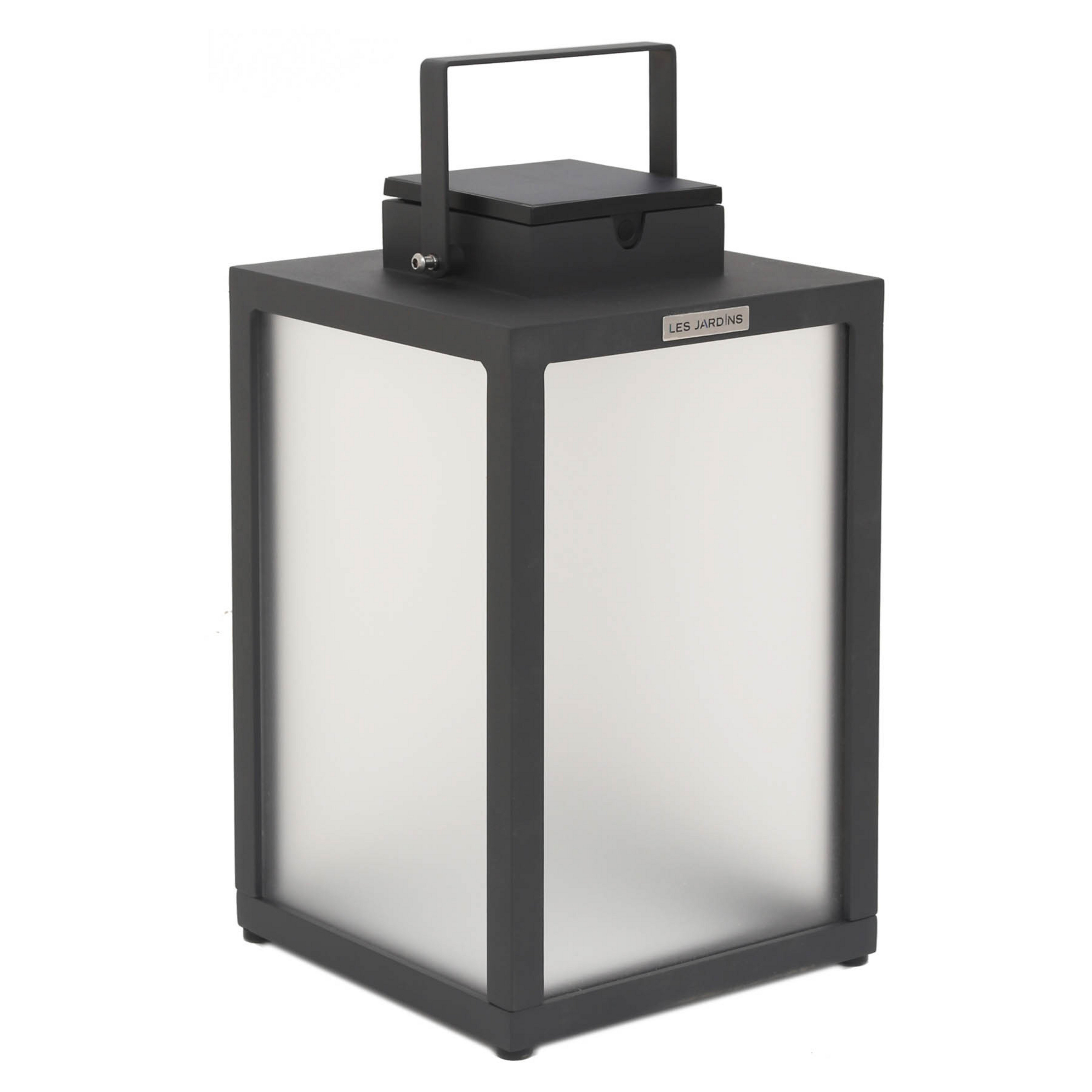 LED-Solarlaterne Tradition, anthrazit, Höhe 40 cm