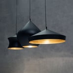 Tom Dixon Beat Trio lineal colgante 3 luces negro