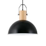 Margot metal hanging light, black