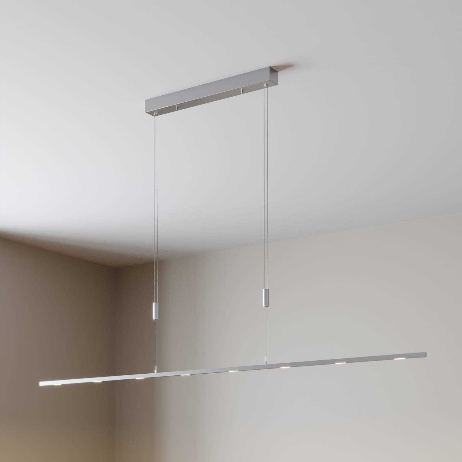 Photos - Chandelier / Lamp Lucande LED pendant lamp Arnik, dimmable, 180 cm 