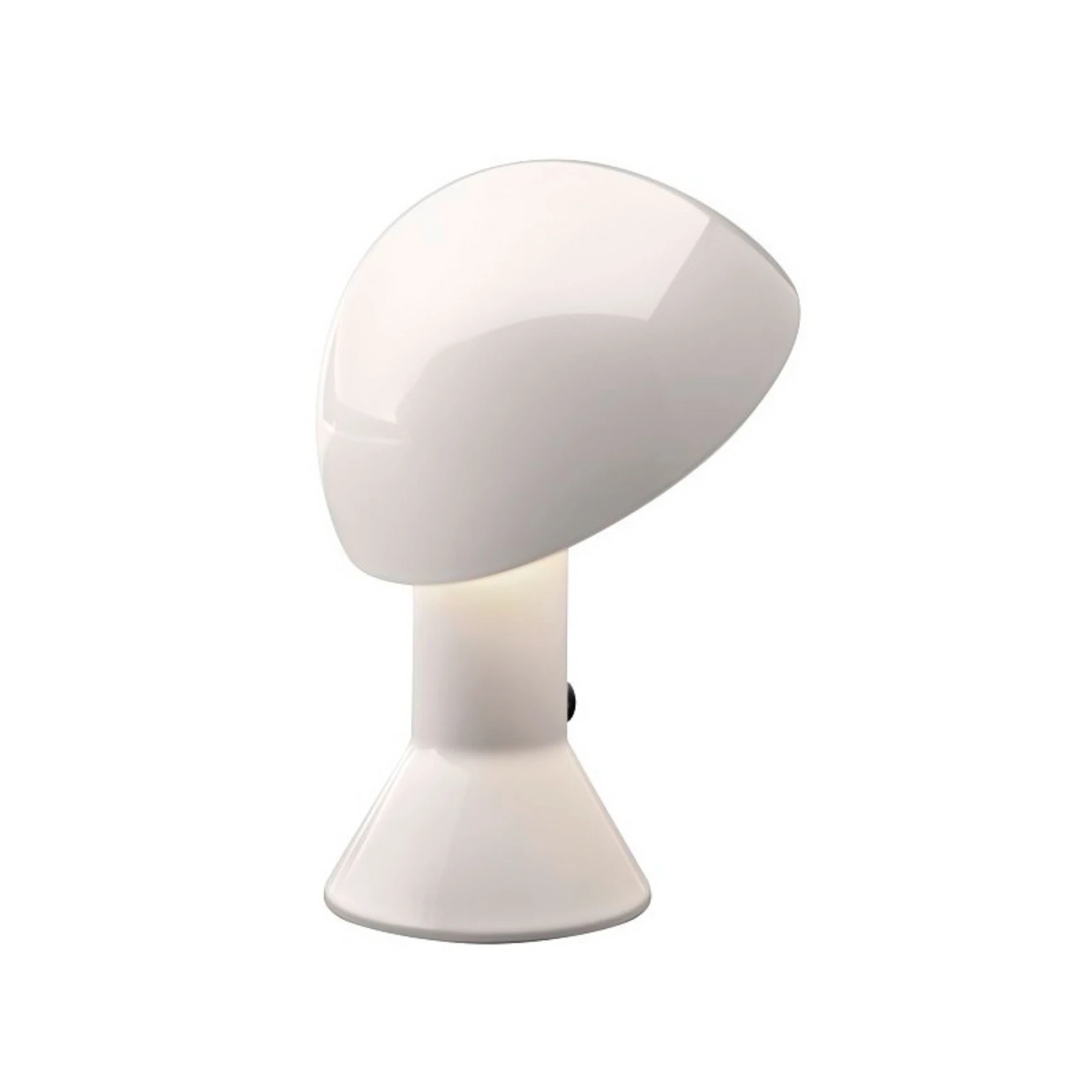 Martinelli Luce Elmetto lámpara de mesa, blanco
