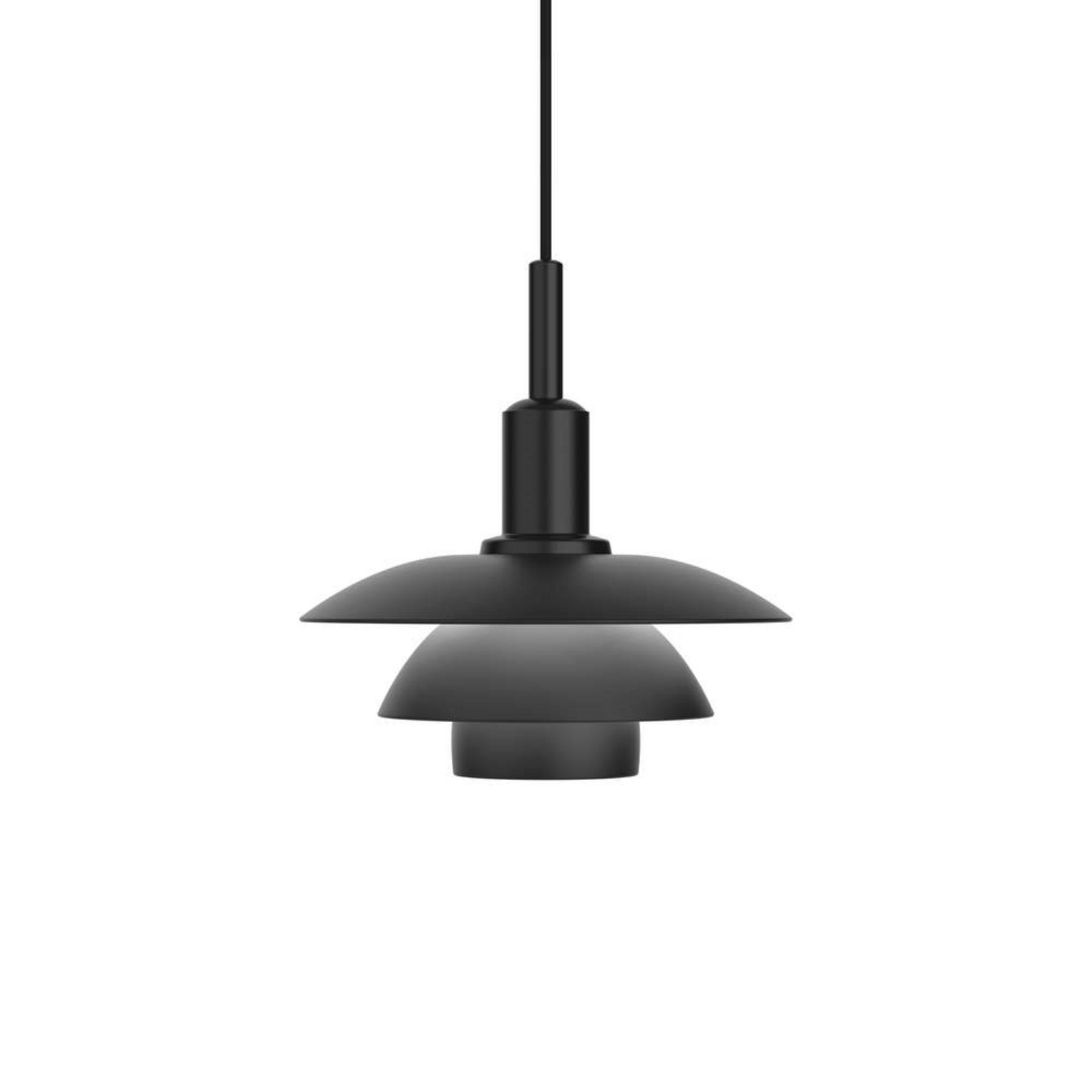 PH 3/3 Závěsná Lampa All Black - Louis Poulsen