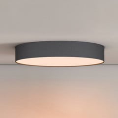Lampa sufitowa LED Calex Smart Fabric, Ø 40 cm, RGBW, ściemniana