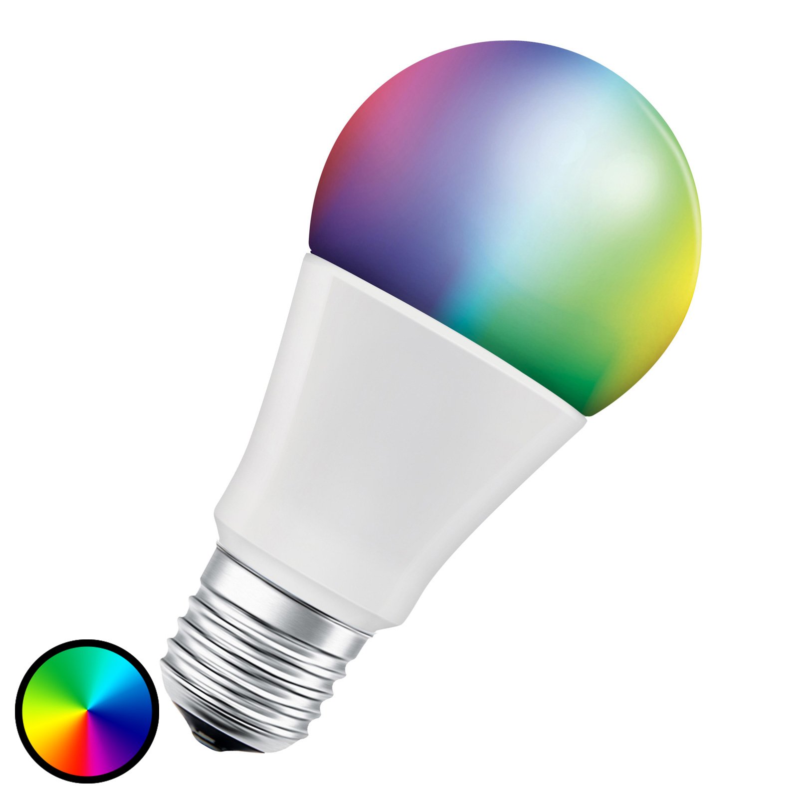 LEDVANCE SMART+ Bluetooth E27 Classic 10 W RGBW, E27, 10 W, energy efficiency: A, L: 12 cm
