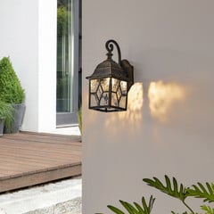 Aplique de pared Lindby Purnima con aspecto de farol