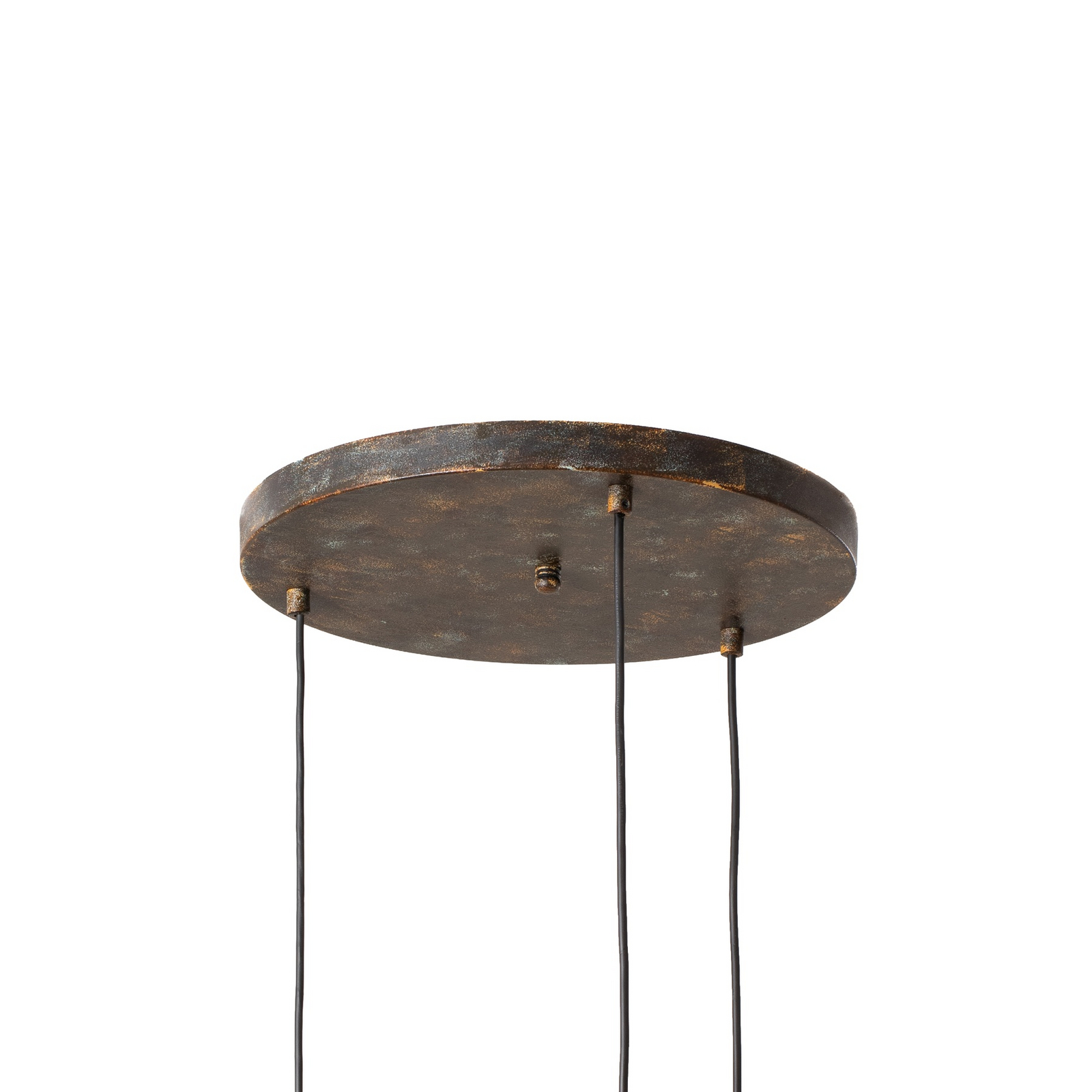 Rippvalgustid Vatoz, 3-leegiline, must, Ø 50 cm, metall Rippvalgustid Vatoz, 3-leegiline, must, Ø 50 cm, metall