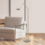 Lampa stojąca LED Daphne 2-punktowa, 1-punktowa, stalowa, CCT, pilot