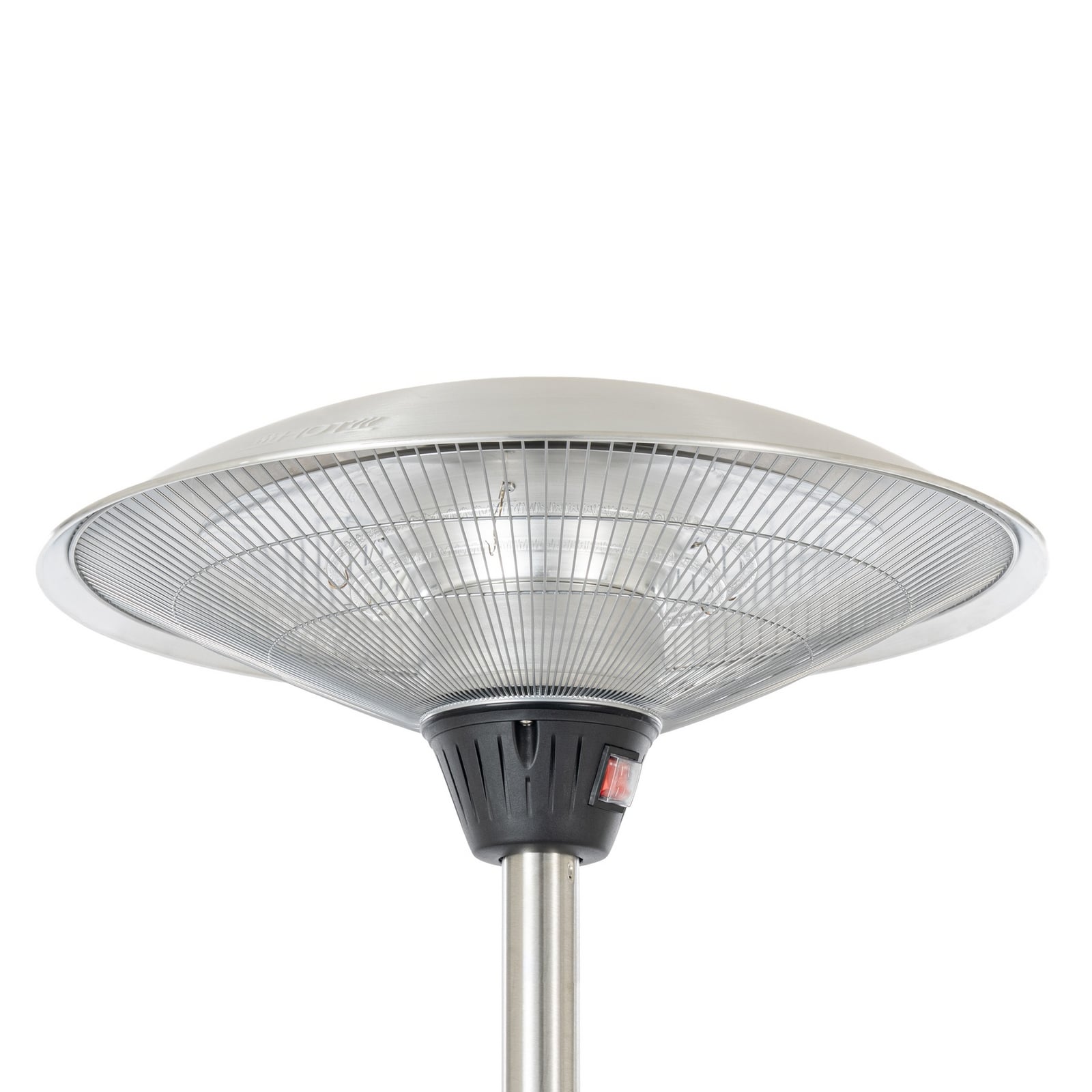 Promiennik grzewczy Lucande Solfire, srebrny, 200 cm, IP44 Promiennik grzewczy Lucande Solfire, srebrny, 200 cm, IP44