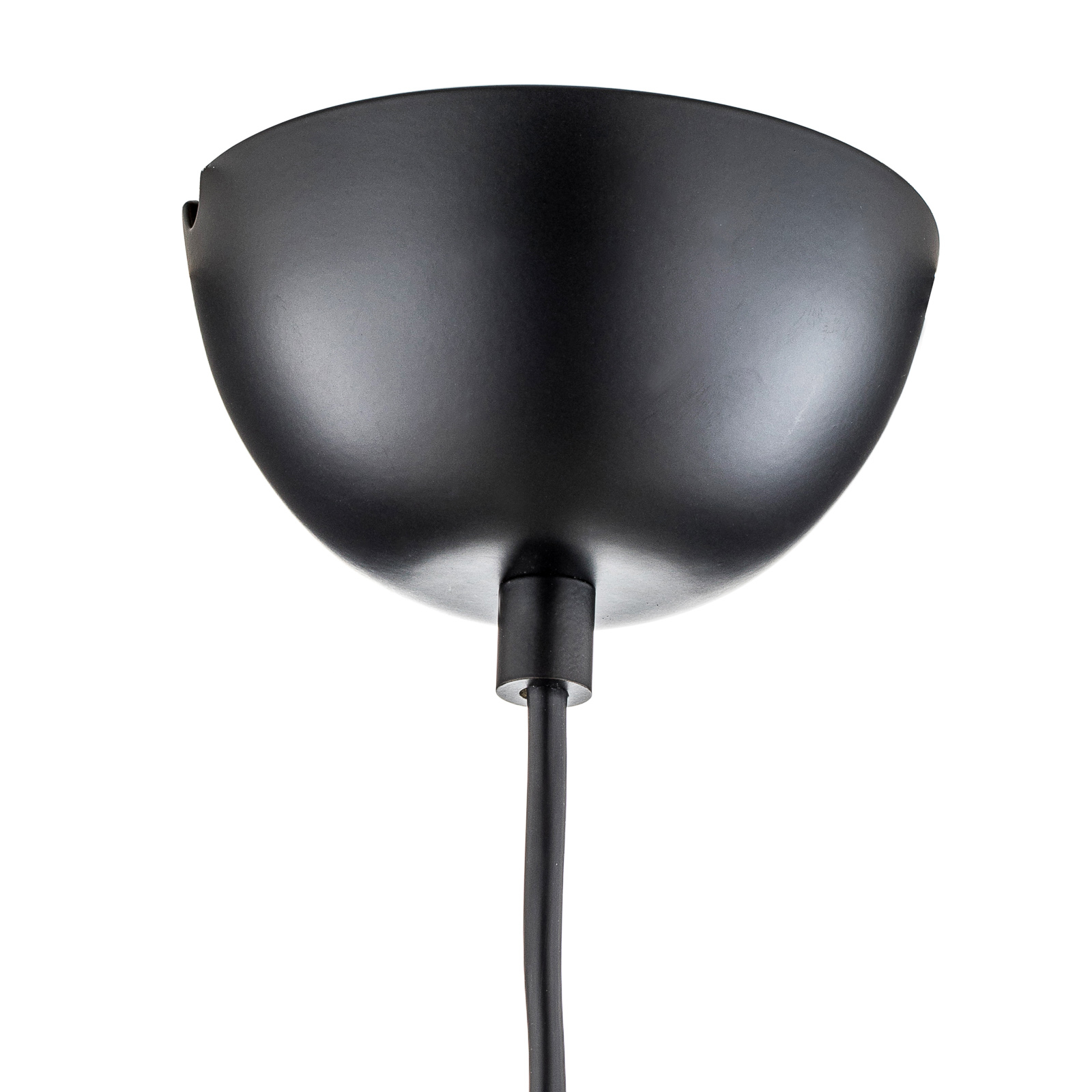 Black designer pendant light Dokka Lights.co.uk