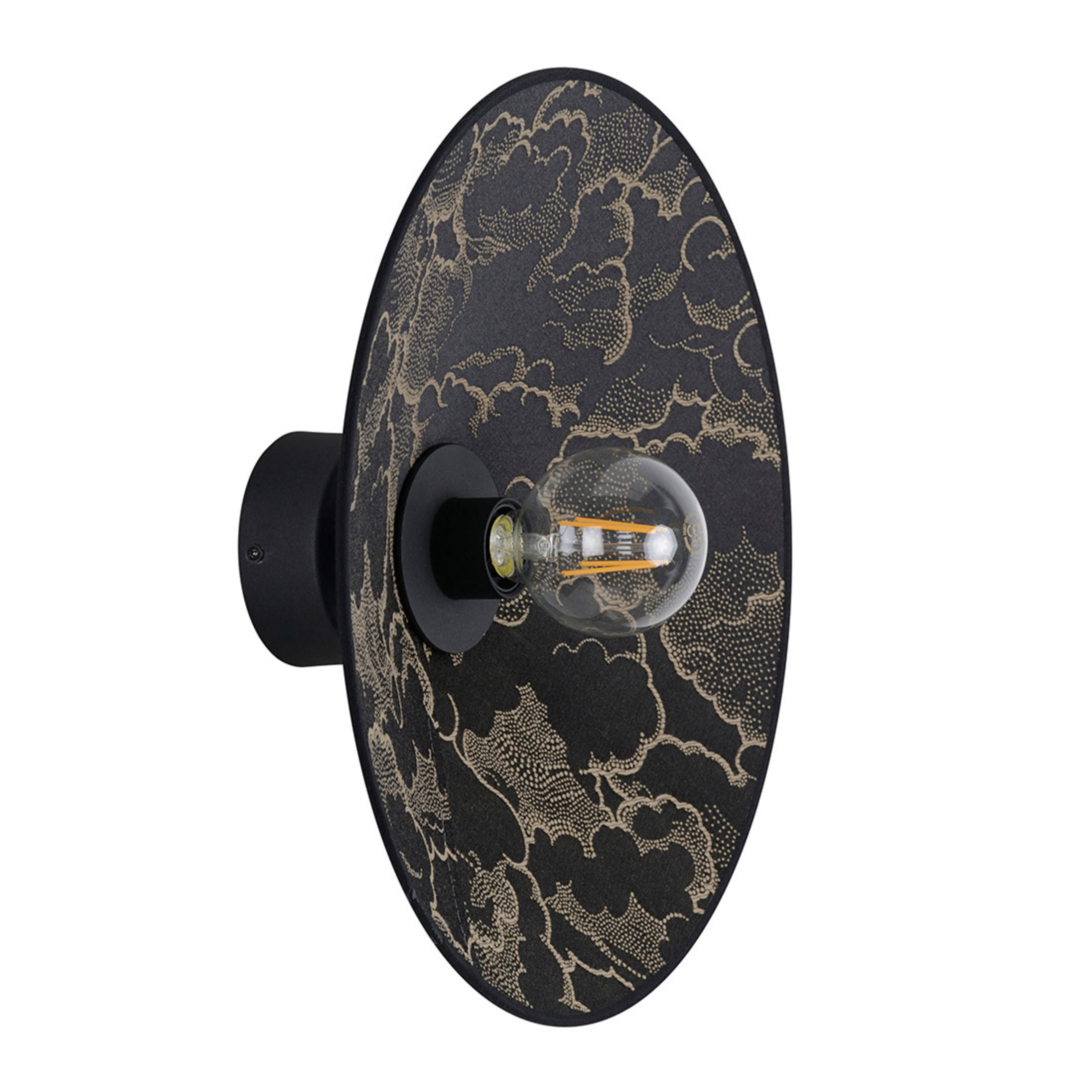 Gatsby wandlamp kumo zwart Ø 40 cm - MARKET SET