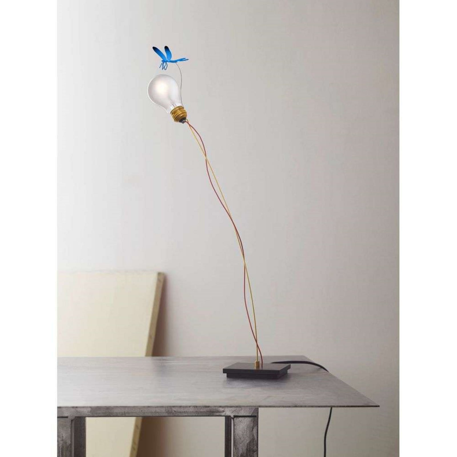 I Ricchi Poveri Bzzzz Tischleuchte Blue Ingo Maurer - Wohnzimmer - Aluminium