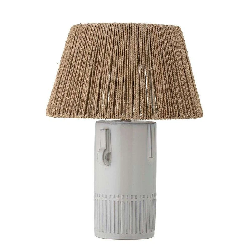 Bloomingville - Rama Lampe de Table Blanc