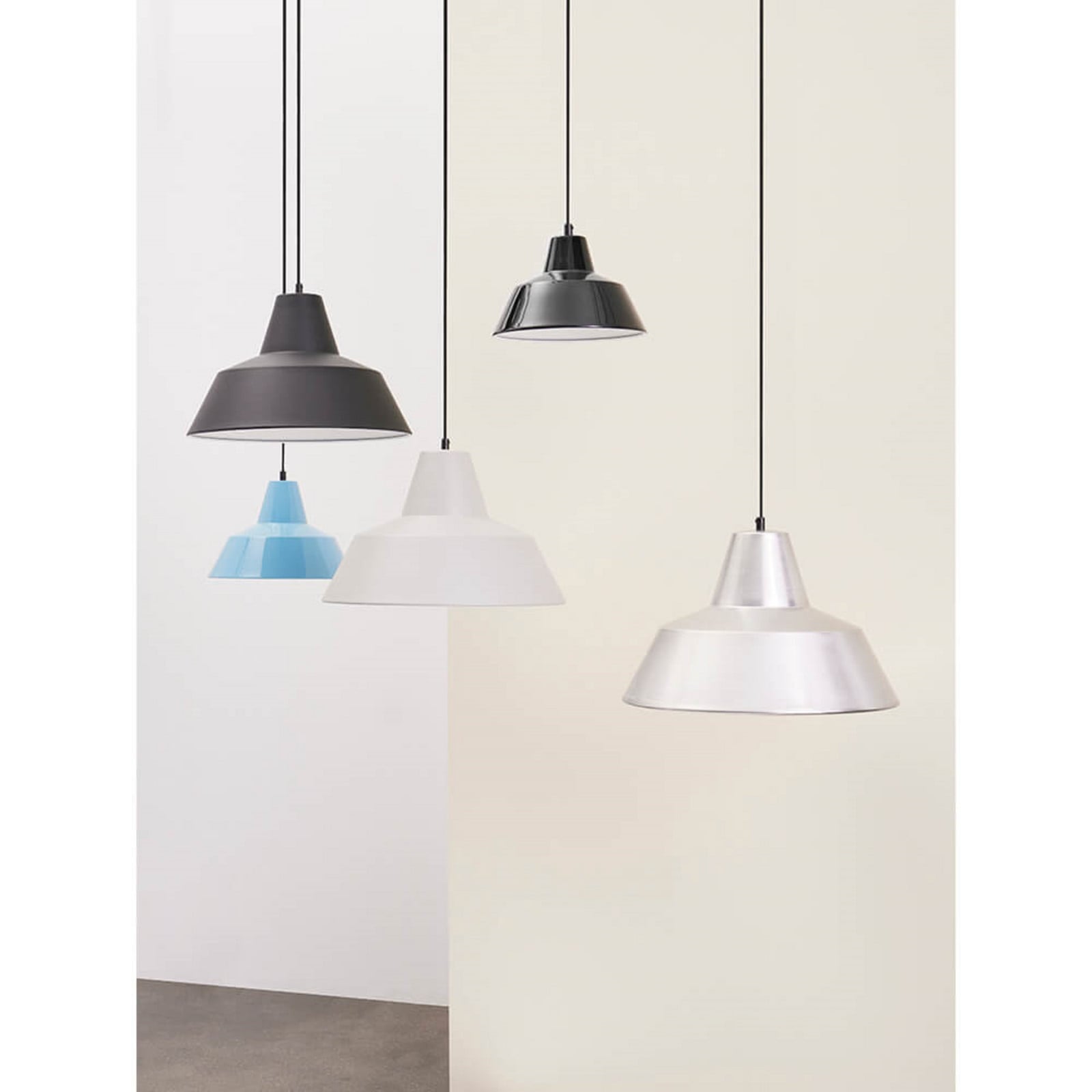 Workshop Pendelleuchte W4 Aluminum Made By Hand - Esszimmer - Design - Aluminium