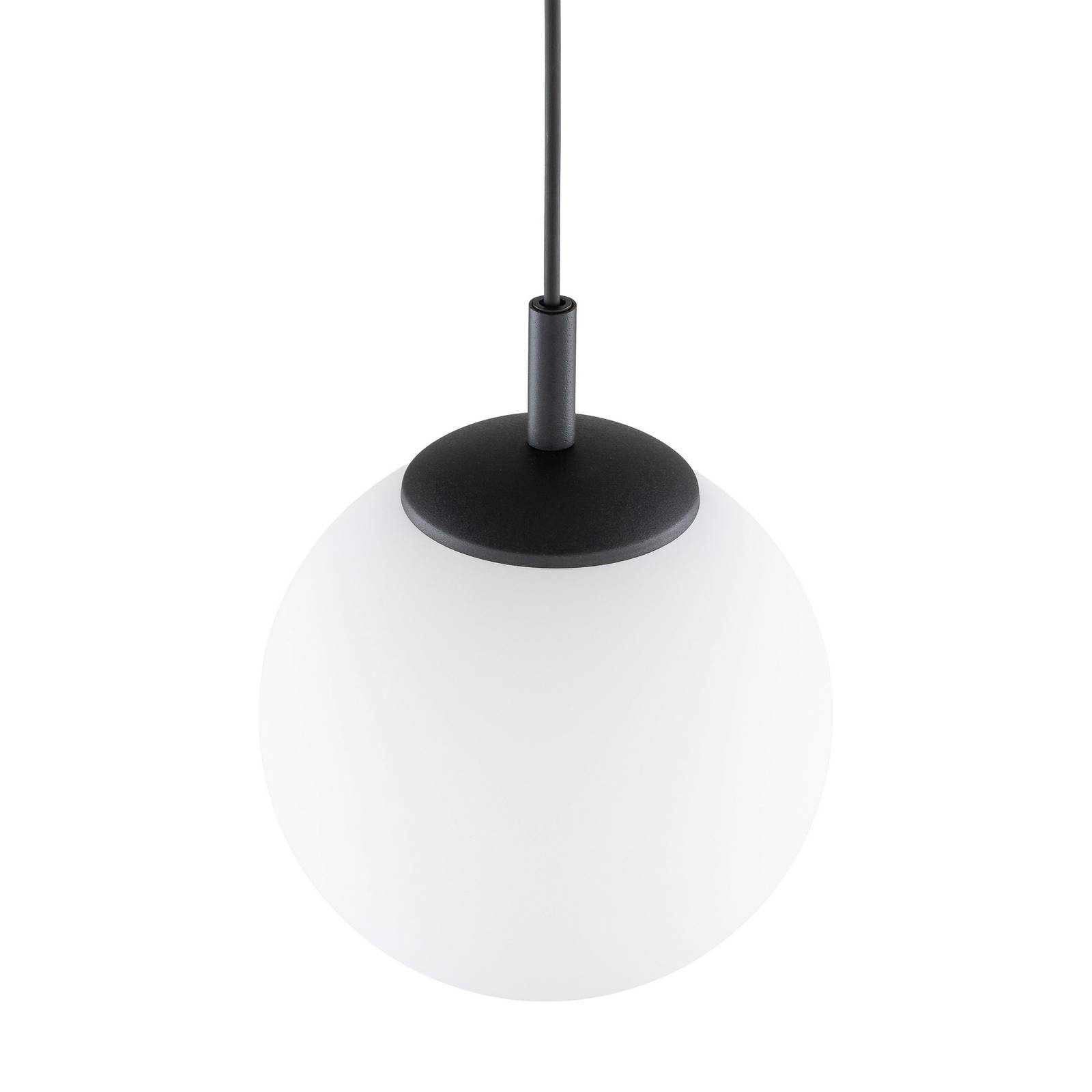 Lampa wisząca Esme, szkło opalowe, 1-punktowa, Ø 25 cm