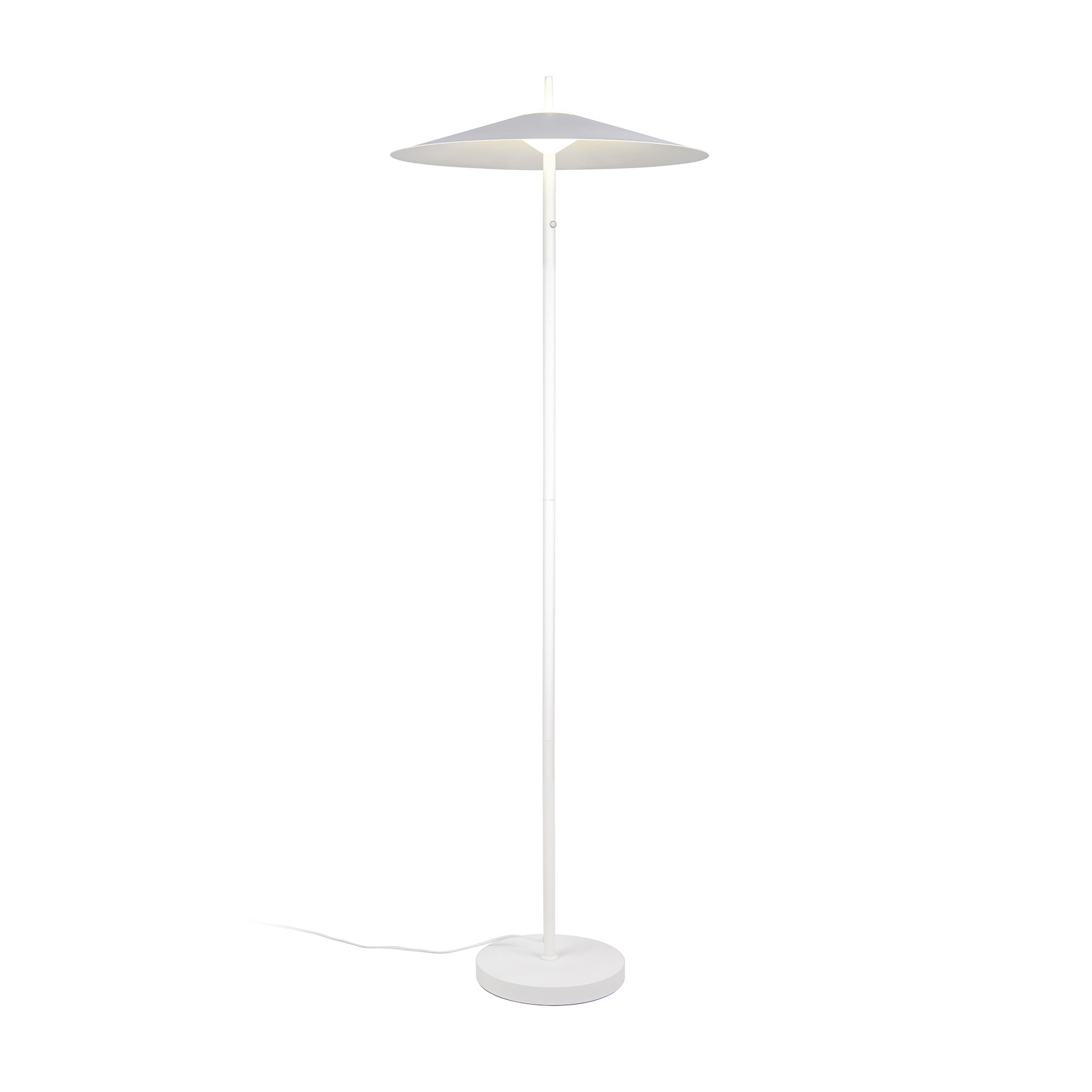 LED stāvlampa „Amalo“, matēti balta, augstums 145 cm, metāls, CCT LED stāvlampa „Amalo“, matēti balta, augstums 145 cm, metāls, CCT