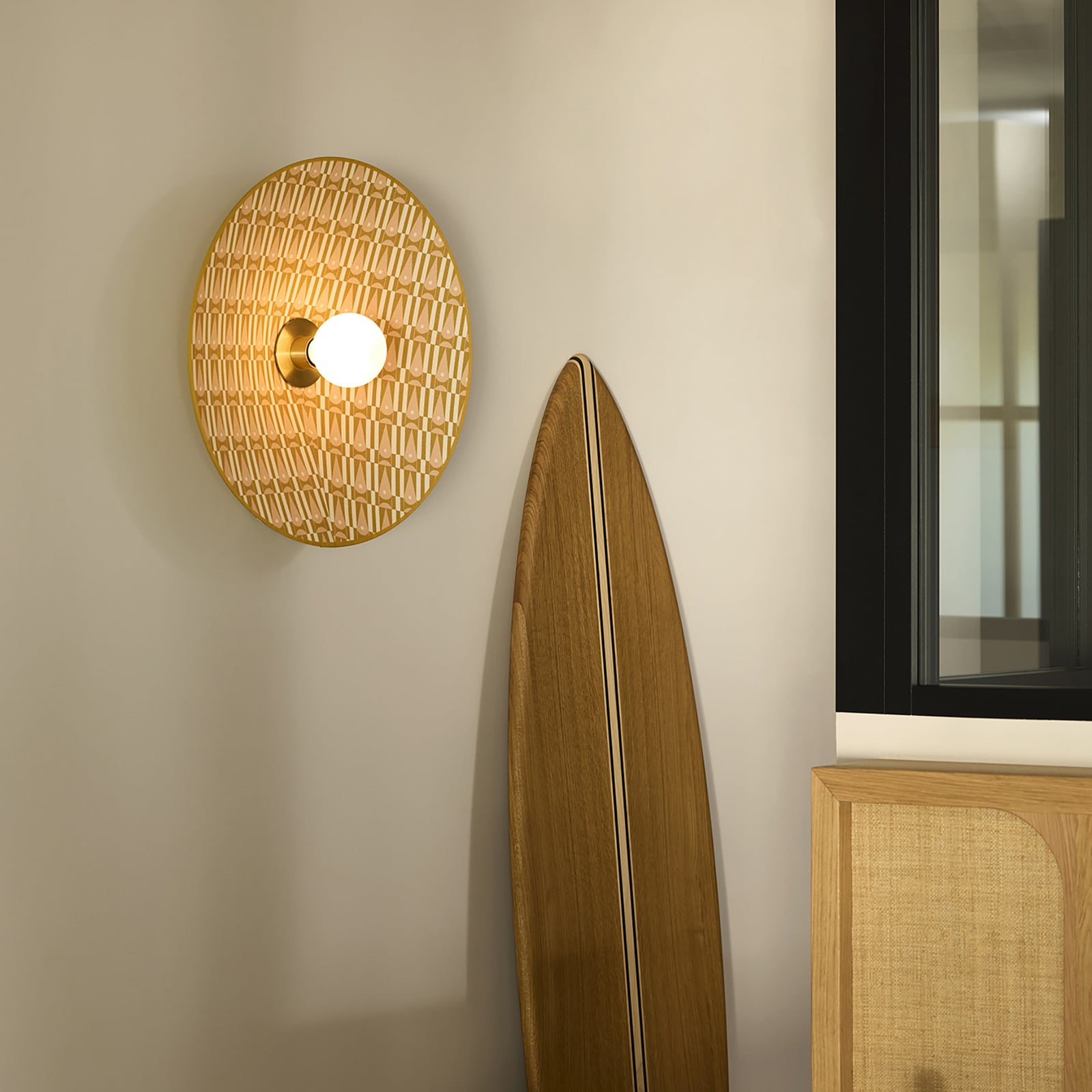 MARKET SET Gatsby fali világítás, myra, Ø 50 cm, E27