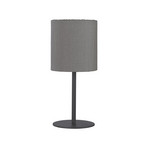 PR Home lámpara de mesa de exterior Agnar, gris oscuro / marrón, 57 cm