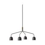 Howard 4 Candelabru Long Gunmetal - GUBI